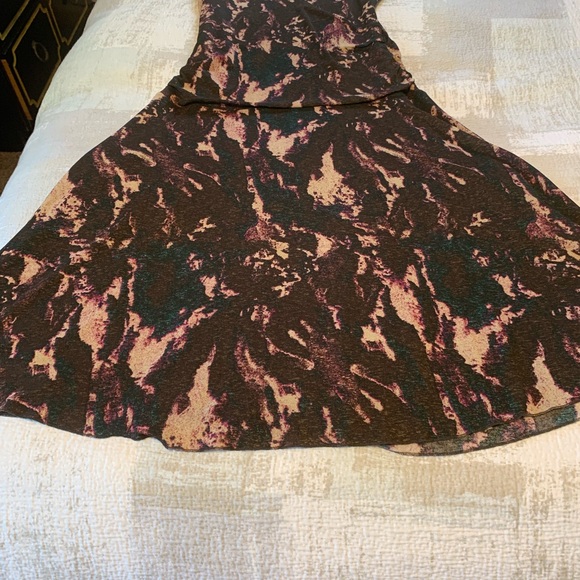 Anne Klein, Medium, A line, flattering dress, wine - Picture 7 of 7